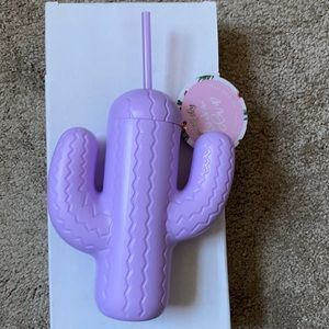 Pink Sky 21 oz Cactus Cup with Straw